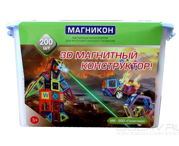 Магнитный конструктор Магникон "Галактика" - MK-200 купить в Ростове на ...